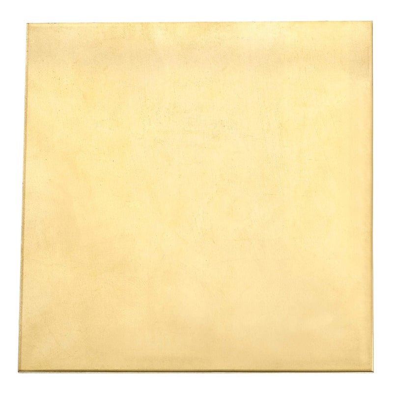 uxcell Brass Sheet, Metal Sheets Plates 3.9" Length x 3.9" Width x 0.06" Thickness - Image 3